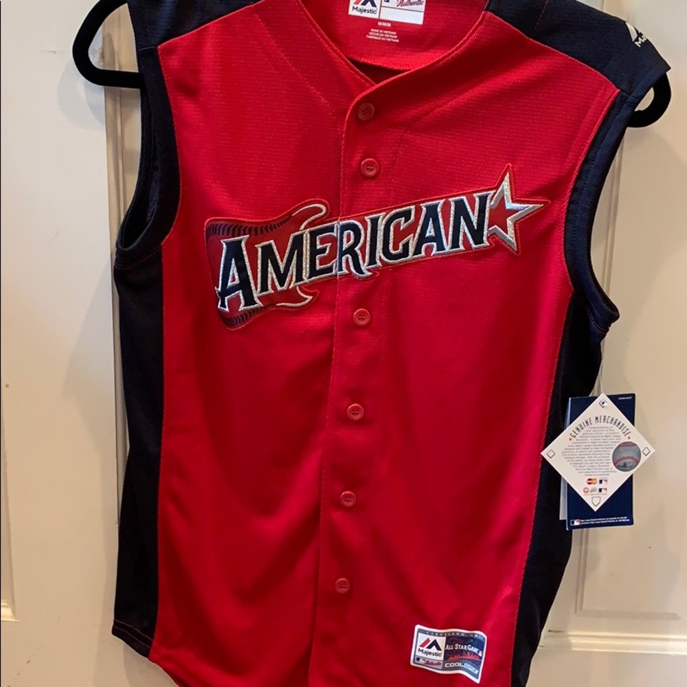 All star game majestic youth jersey American